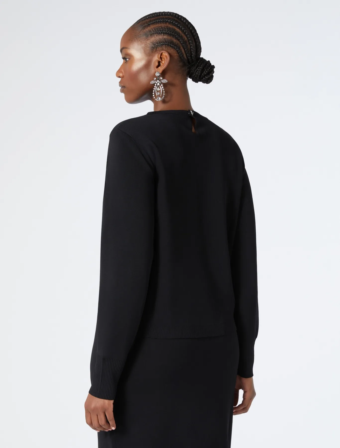 Marina Rinaldi Maglieria | Maglieria*Maglia in viscosa NERO
