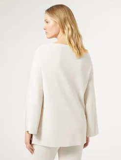 Marina Rinaldi Maglieria | Maglieria*Maglia in viscosa BIANCOAVORIO