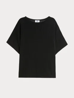 Marina Rinaldi Maglieria | Maglieria*Maglia in viscosa crêpe NERO