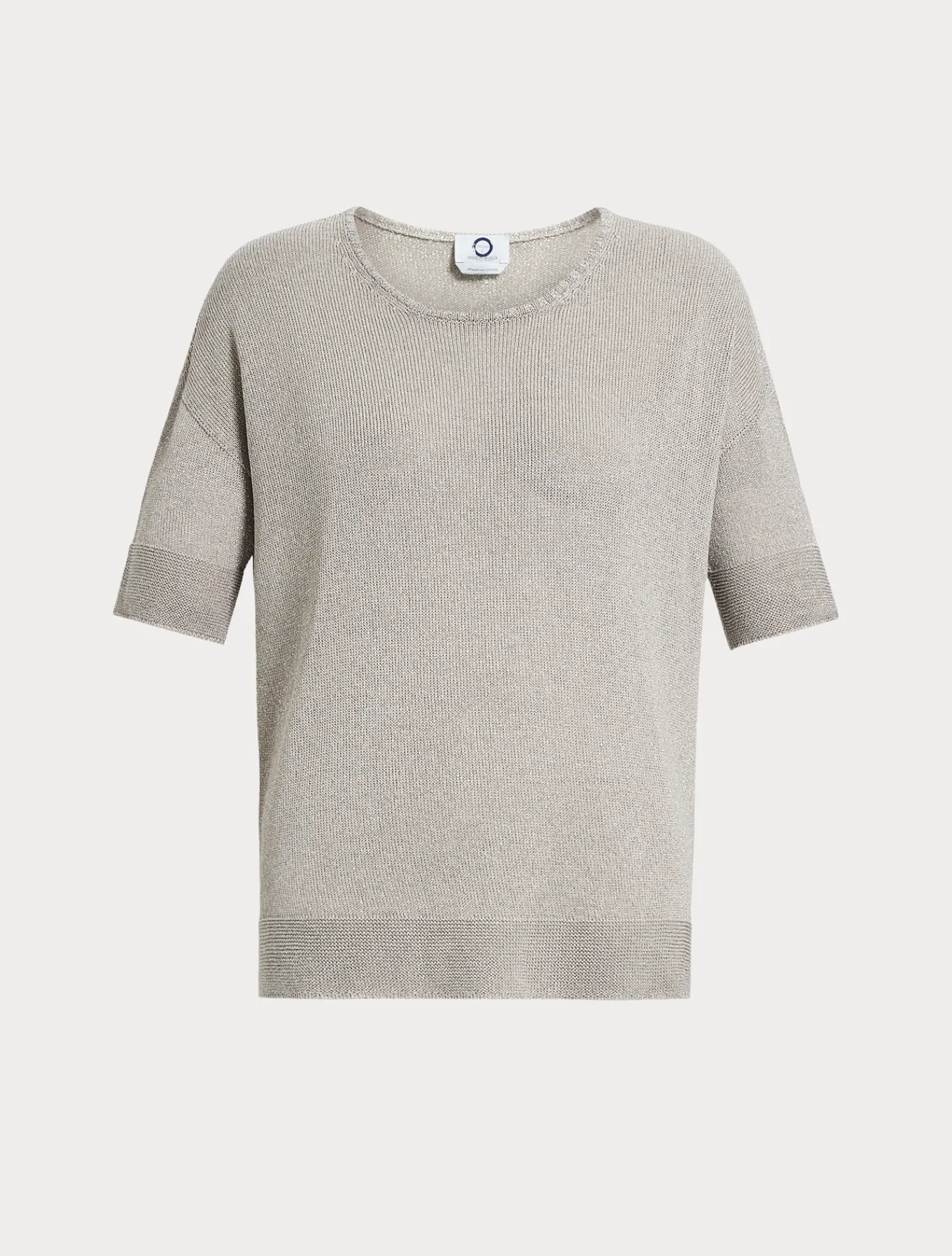 Marina Rinaldi Maglieria | Maglieria*Maglia in viscosa lurex GRIGIOMEDIO