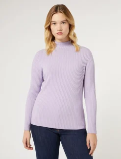 Marina Rinaldi Maglieria | Maglieria*Maglia in viscosa stretch LILLA