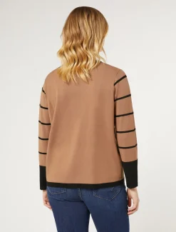 Marina Rinaldi Maglieria | Maglieria*Maglia in viscosa stretch BISCOTTO