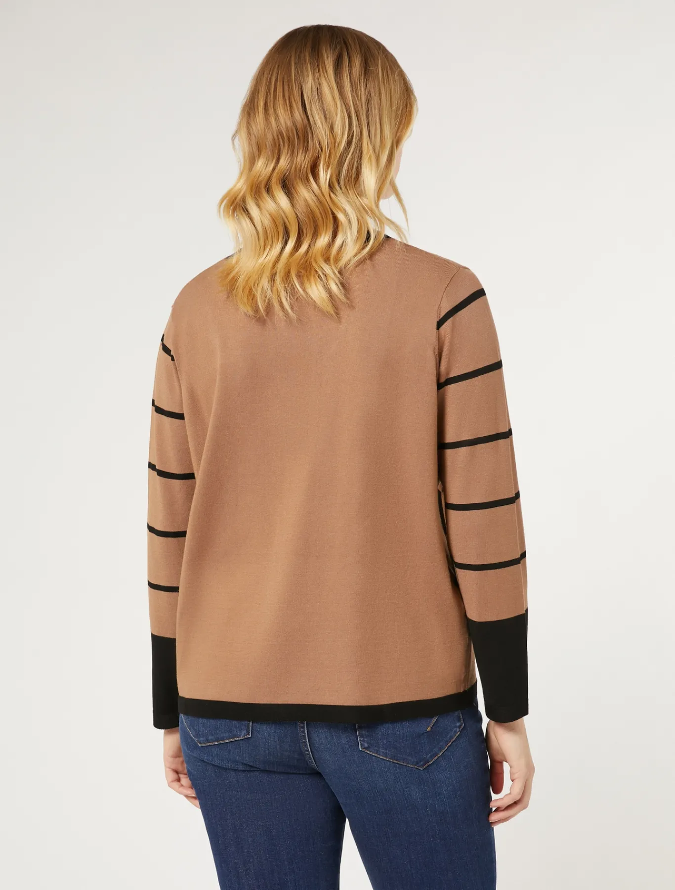 Marina Rinaldi Maglieria | Maglieria*Maglia in viscosa stretch BISCOTTO
