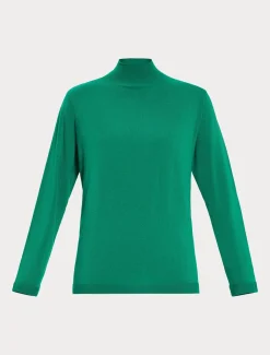Marina Rinaldi Maglieria | Maglieria*Maglia in viscosa stretch VERDESMERALDO
