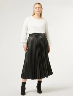 Marina Rinaldi Maglieria | Maglieria*Maglia in viscosa stretch BIANCO