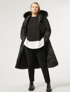 Marina Rinaldi Maglieria | Maglieria*Maglia in viscosa stretch NEROBIANCO