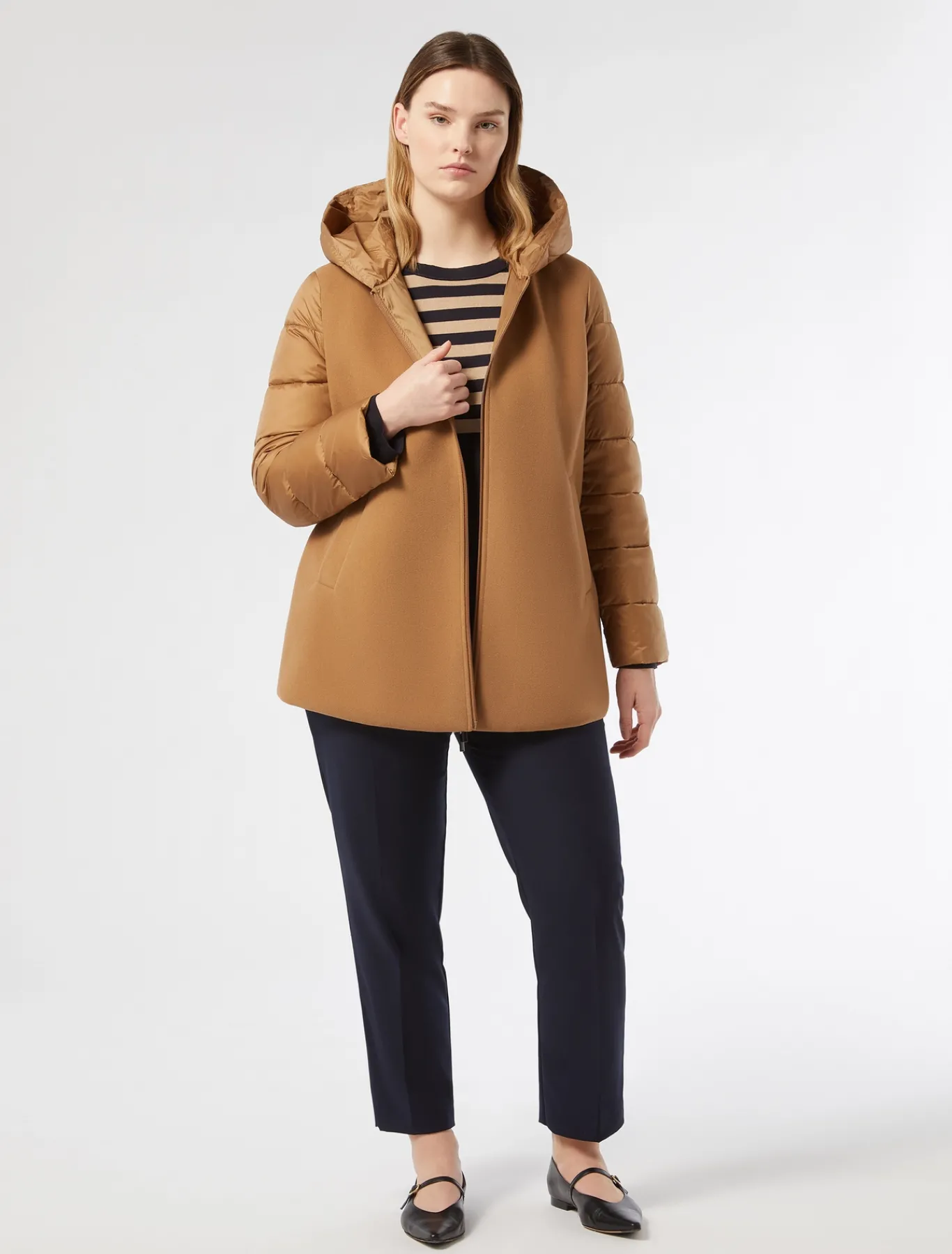 Marina Rinaldi Maglieria | Maglieria*Maglia in viscosa stretch BLUNOTTE
