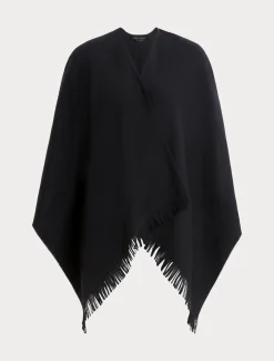 Marina Rinaldi Accessori | Accessori*Mantella in lana NERO