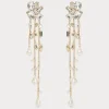 Marina Rinaldi Selezione Elegante | Collezione Elegante*Orecchini chandelier CRISTALLOBIANCO