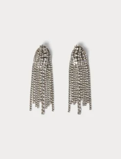 Marina Rinaldi Accessori | Collezione Elegante*Orecchini chandelier con strass ARGENTO