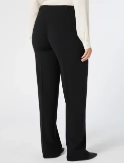 Marina Rinaldi Pantaloni E Gonne | Pantaloni & Jeans*Pantaloni a sigaretta in triacetato NERO