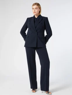 Marina Rinaldi Pantaloni E Gonne | Pantaloni & Jeans*Pantaloni a sigaretta in triacetato BLUNOTTE