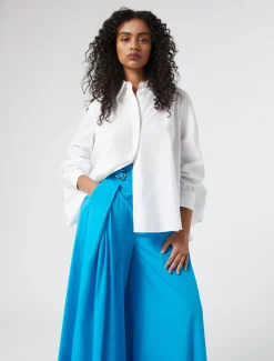 Marina Rinaldi Pantaloni & Jeans | Pantaloni & Jeans*Pantaloni ampi in popeline TURCHESE
