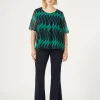 Marina Rinaldi Pantaloni E Gonne | Selezione Elegante*Pantaloni flare in cady BLUMARINO