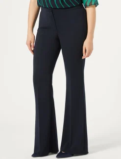 Marina Rinaldi Pantaloni E Gonne | Selezione Elegante*Pantaloni flare in cady BLUMARINO