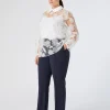 Marina Rinaldi Pantaloni & Jeans | Pantaloni & Jeans*Pantaloni flare in tela di lana BLUNOTTE