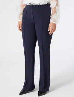 Marina Rinaldi Pantaloni & Jeans | Pantaloni & Jeans*Pantaloni flare in tela di lana BLUNOTTE