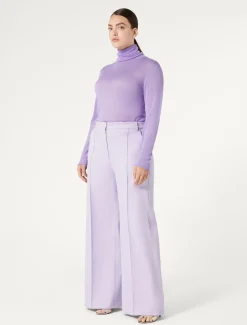 Marina Rinaldi Pantaloni & Jeans | Pantaloni & Jeans*Pantaloni in bull di cotone LILLA