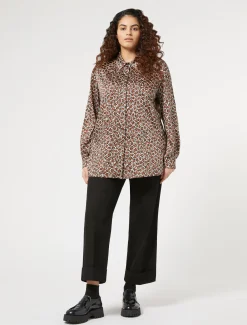 Marina Rinaldi Pantaloni & Jeans | Pantaloni & Jeans*Pantaloni in bull di cotone stretch NERO