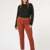 Marina Rinaldi Pantaloni & Jeans | Pantaloni & Jeans*Pantaloni in bull di cotone stretch TERRACOTTA