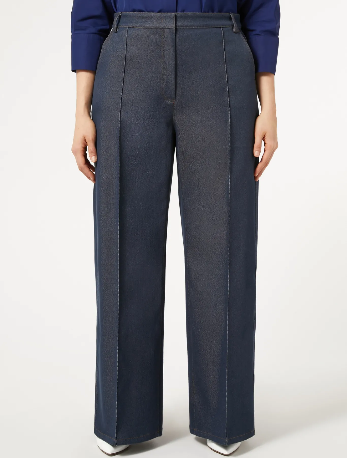 Marina Rinaldi Pantaloni & Jeans | Pantaloni & Jeans*Pantaloni in bull di cotone BLUEJEANS