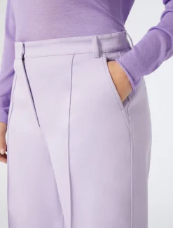 Marina Rinaldi Pantaloni & Jeans | Pantaloni & Jeans*Pantaloni in bull di cotone LILLA