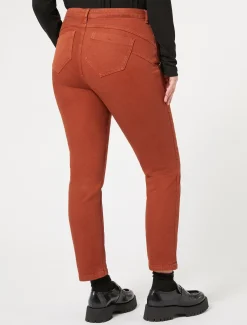 Marina Rinaldi Pantaloni & Jeans | Pantaloni & Jeans*Pantaloni in bull di cotone stretch TERRACOTTA