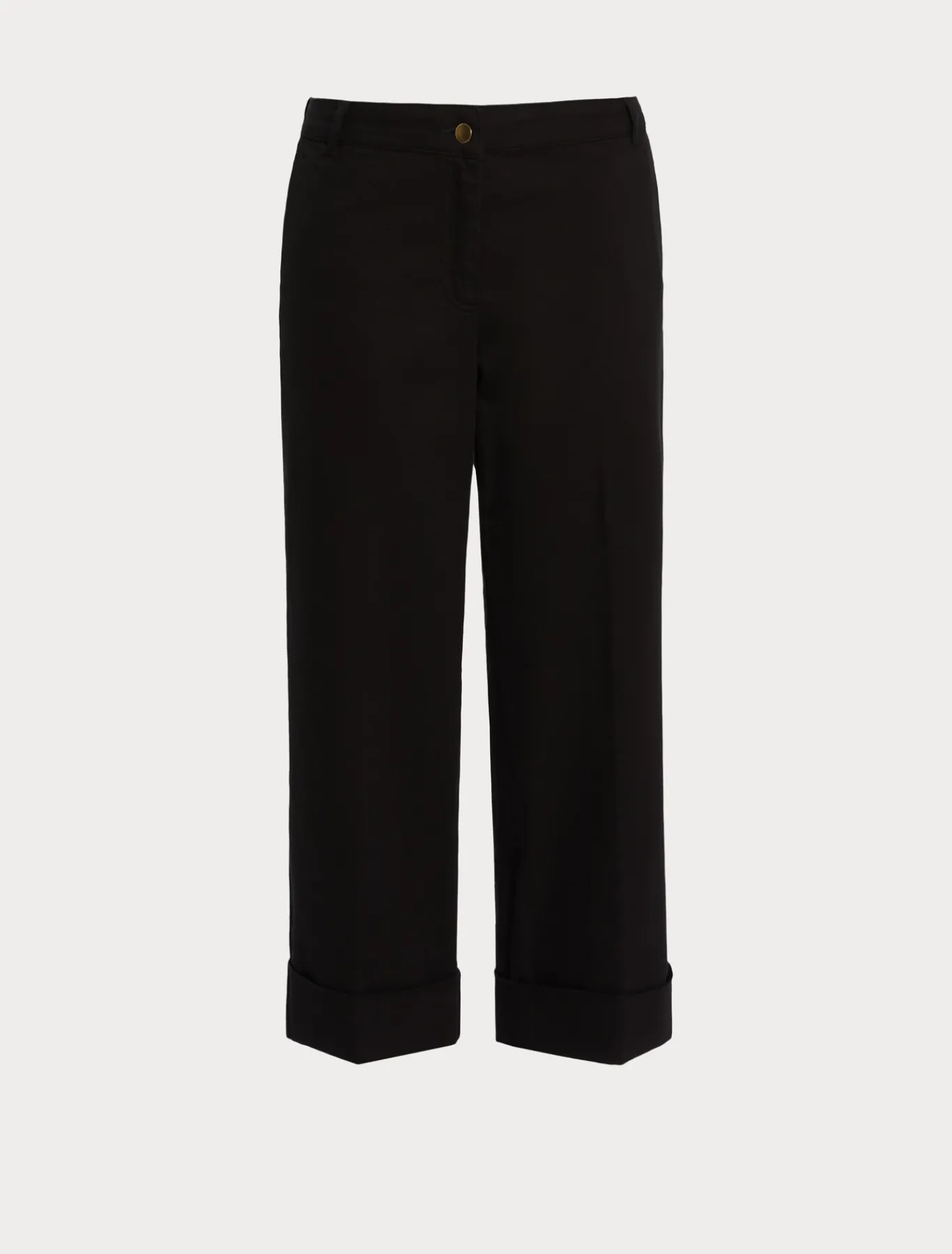 Marina Rinaldi Pantaloni & Jeans | Pantaloni & Jeans*Pantaloni in bull di cotone stretch NERO