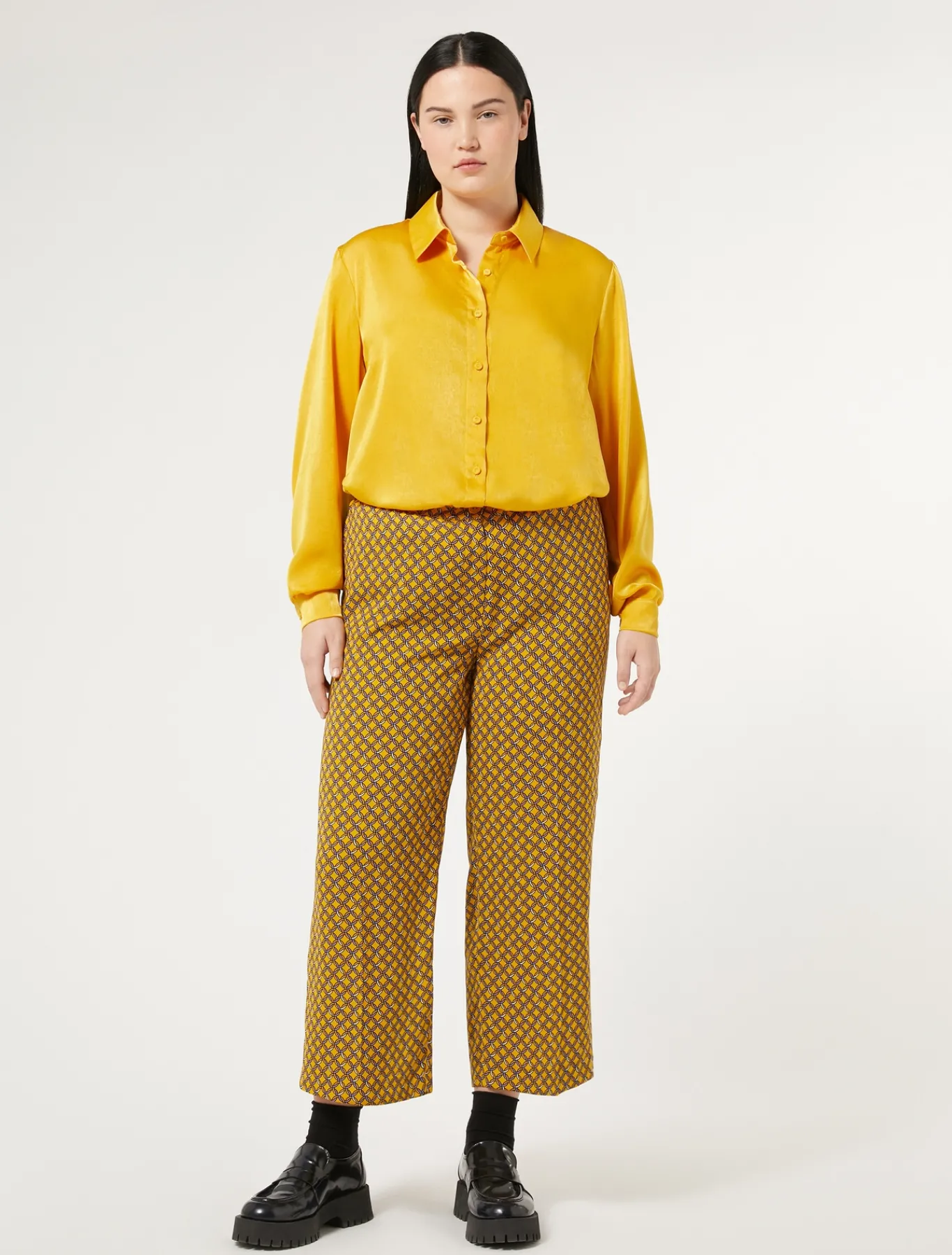 Marina Rinaldi Pantaloni & Jeans | Pantaloni & Jeans*Pantaloni in cady GIALLO
