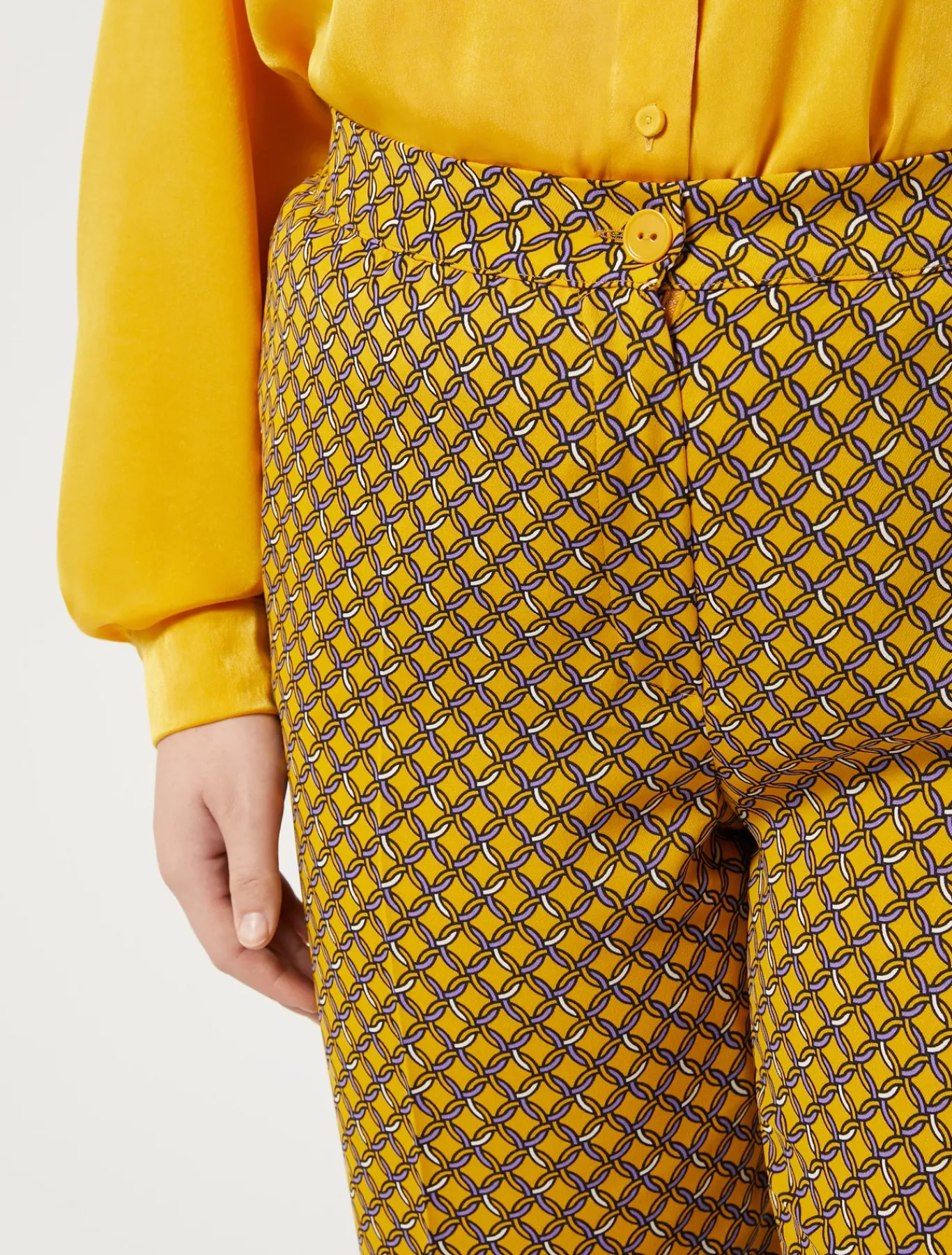 Marina Rinaldi Pantaloni & Jeans | Pantaloni & Jeans*Pantaloni in cady GIALLO