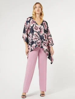 Marina Rinaldi Pantaloni E Gonne | Pantaloni & Jeans*Pantaloni in cady ROSAANTICO