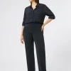 Marina Rinaldi Pantaloni E Gonne | Pantaloni & Jeans*Pantaloni in cady fluido BLUMARINO
