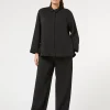 Marina Rinaldi Pantaloni & Jeans | Pantaloni & Jeans*Pantaloni in cady fluido NERO