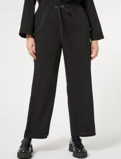 Marina Rinaldi Pantaloni & Jeans | Pantaloni & Jeans*Pantaloni in cady fluido NERO