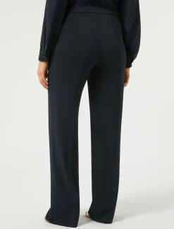 Marina Rinaldi Pantaloni E Gonne | Pantaloni & Jeans*Pantaloni in cady fluido BLUMARINO