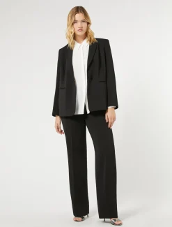 Marina Rinaldi Pantaloni E Gonne | Pantaloni & Jeans*Pantaloni in cady fluido NERO