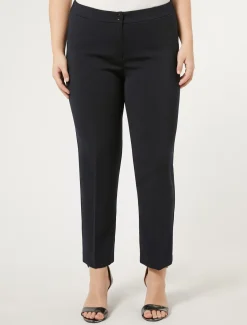 Marina Rinaldi Pantaloni E Gonne | Pantaloni & Jeans*Pantaloni in cady stretch BLUMARINO