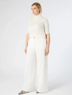 Marina Rinaldi Pantaloni & Jeans | Pantaloni & Jeans*Pantaloni in cady triacetato BIANCO