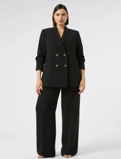 Marina Rinaldi Pantaloni & Jeans | Pantaloni E Gonne*Pantaloni in cady triacetato NERO