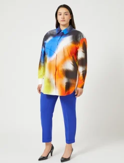Marina Rinaldi Pantaloni & Jeans | Pantaloni & Jeans*Pantaloni in cady triacetato BLUVIOLA