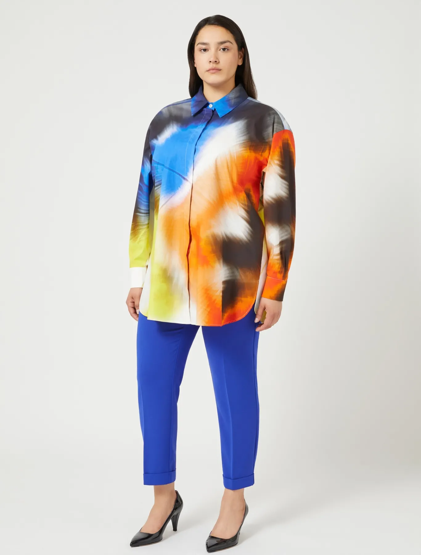 Marina Rinaldi Pantaloni & Jeans | Pantaloni & Jeans*Pantaloni in cady triacetato BLUVIOLA