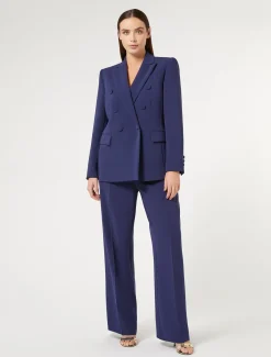 Marina Rinaldi Pantaloni E Gonne | Collezione Elegante*Pantaloni in cady triacetato INCHIOSTRO