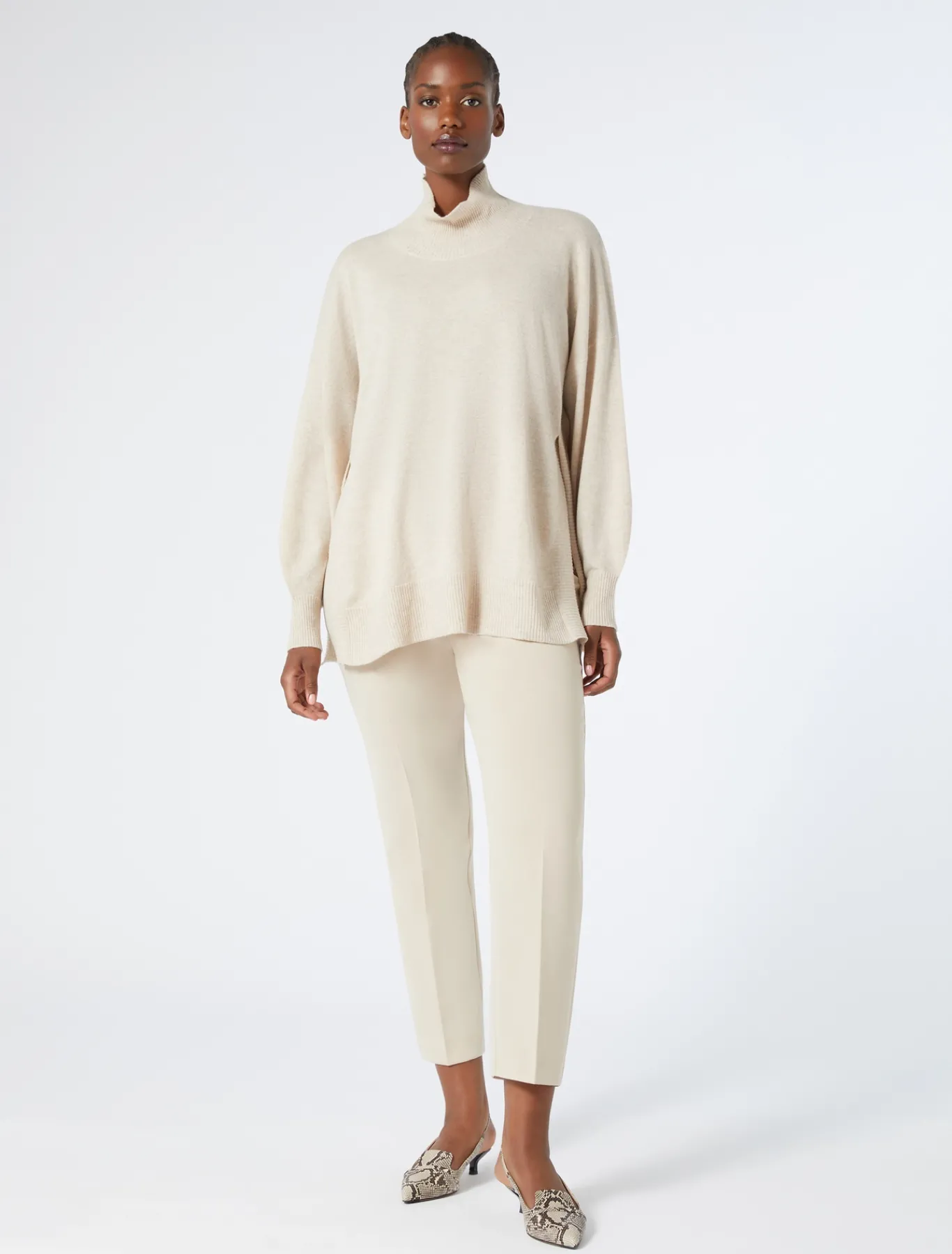 Marina Rinaldi Pantaloni & Jeans | Pantaloni & Jeans*Pantaloni in cady triacetato BEIGE