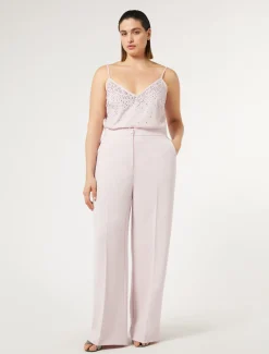 Marina Rinaldi Pantaloni E Gonne | Collezione Elegante*Pantaloni in cady triacetato ROSA