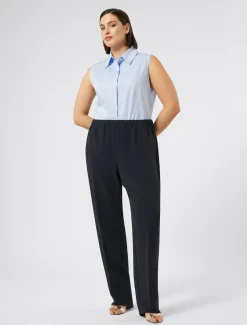 Marina Rinaldi Pantaloni & Jeans | Pantaloni & Jeans*Pantaloni in cady triacetato BLUNOTTE