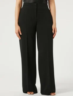 Marina Rinaldi Pantaloni & Jeans | Pantaloni E Gonne*Pantaloni in cady triacetato NERO