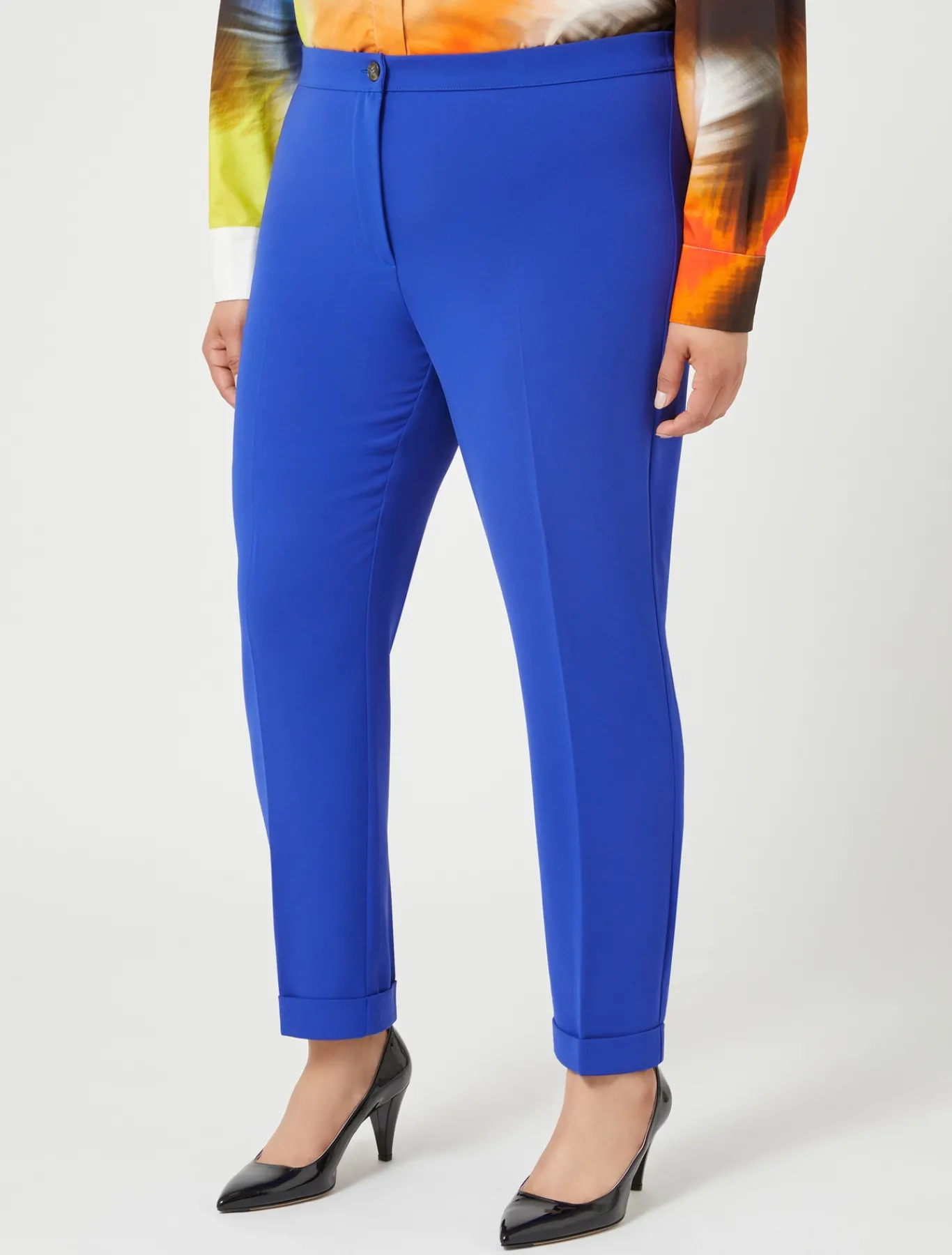 Marina Rinaldi Pantaloni & Jeans | Pantaloni & Jeans*Pantaloni in cady triacetato BLUVIOLA