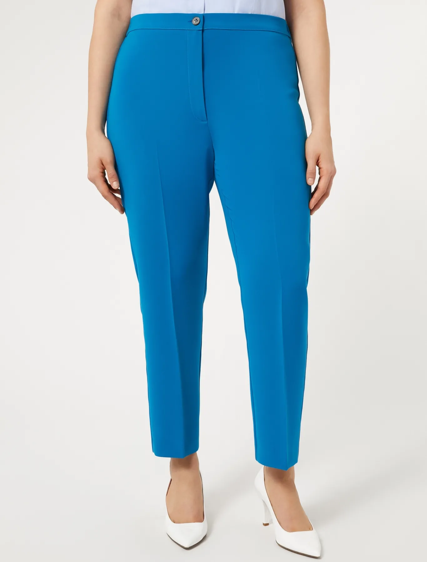 Marina Rinaldi Pantaloni & Jeans | Pantaloni & Jeans*Pantaloni in cady triacetato TURCHESE