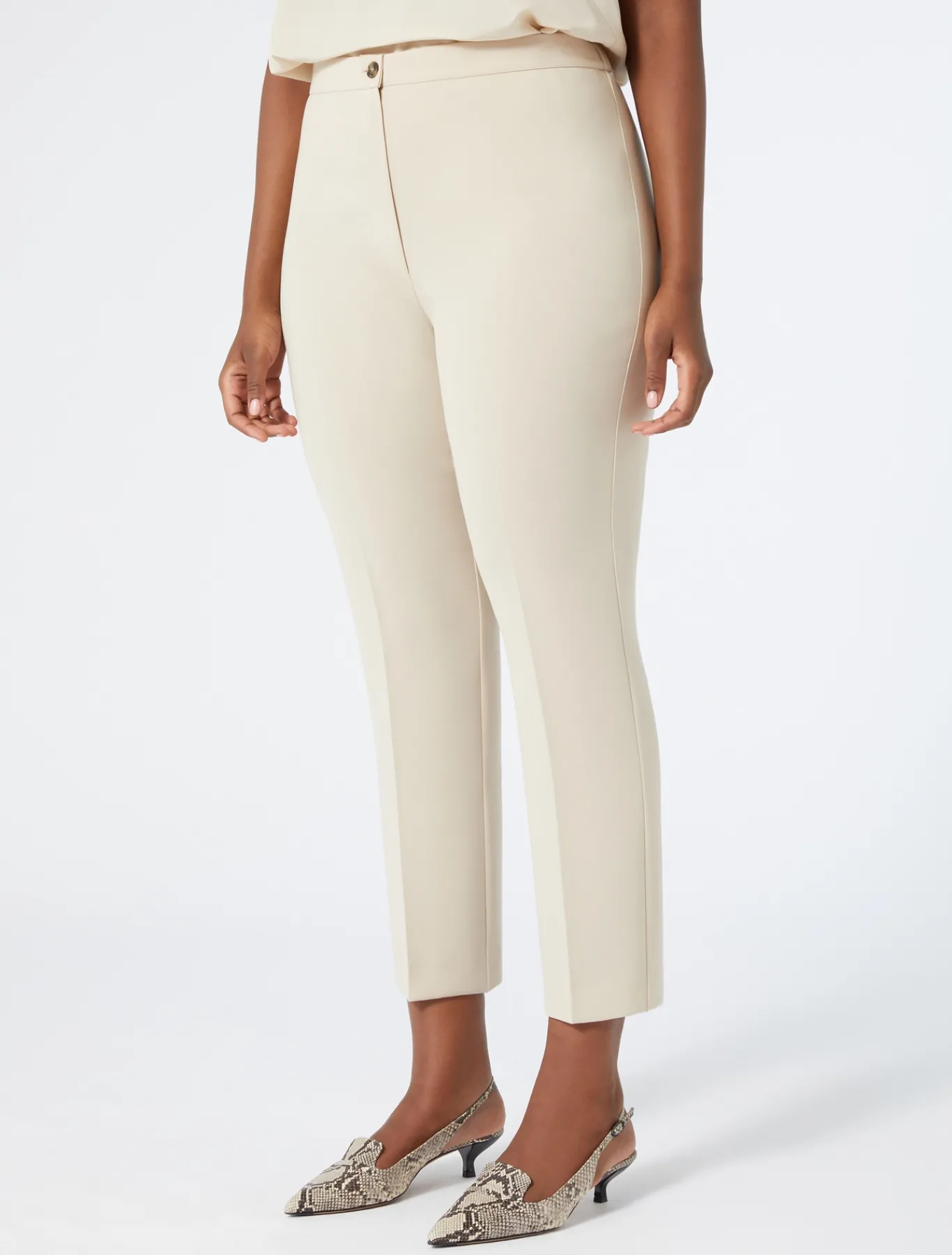 Marina Rinaldi Pantaloni & Jeans | Pantaloni & Jeans*Pantaloni in cady triacetato BEIGE