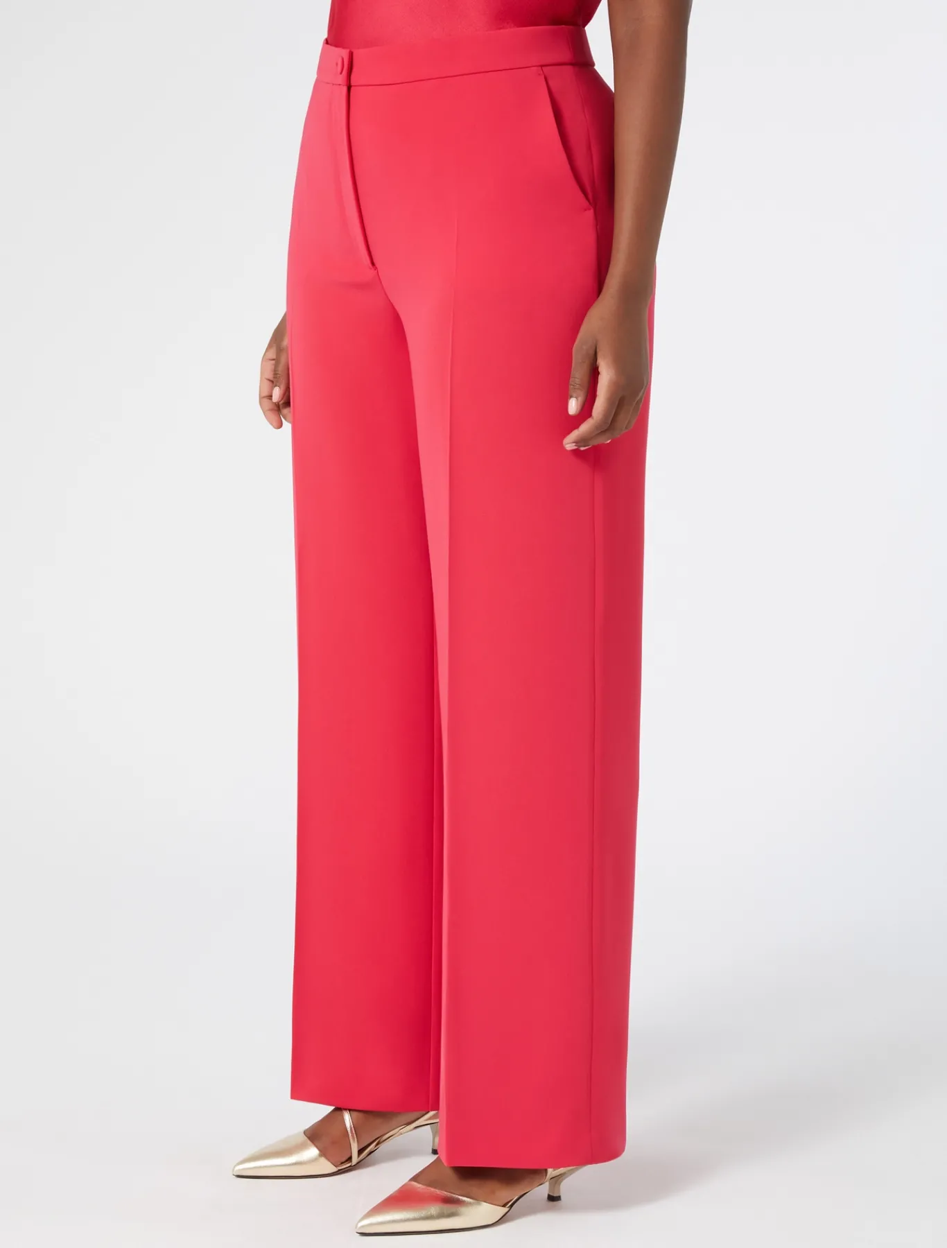 Marina Rinaldi Pantaloni E Gonne | Collezione Elegante*Pantaloni in cady triacetato FUXIA